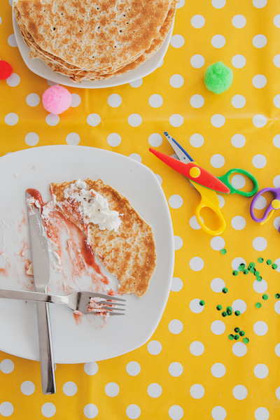 Pyssel och pannkakor